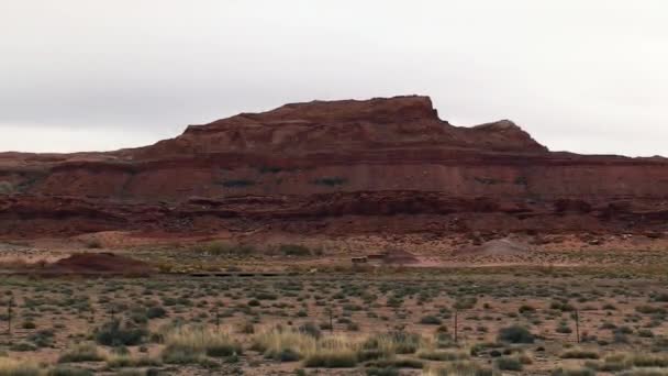 Il paesaggio desertico dell'Arizona — Video Stock