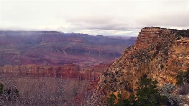 Arizona 'daki Grand Canyon Ulusal Parkı, ABD — Stok video