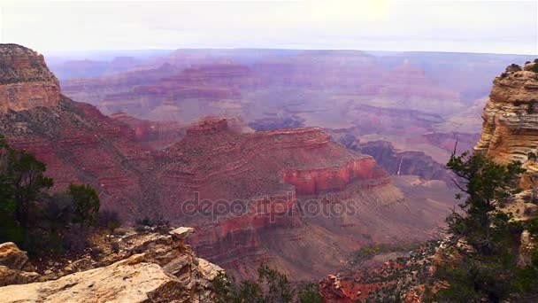 Grand Canyon National Park v Arizoně, USA — Stock video