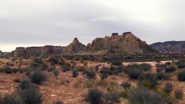 Il paesaggio desertico dell'Arizona — Video Stock