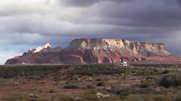 El paisaje del desierto de Arizona — Vídeo de stock