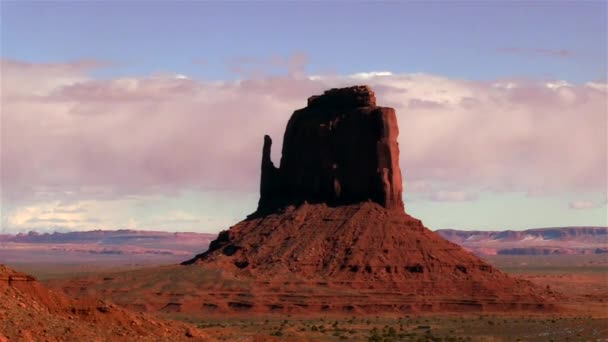 Monumento vale parque nacional em arizona, eua — Vídeo de Stock