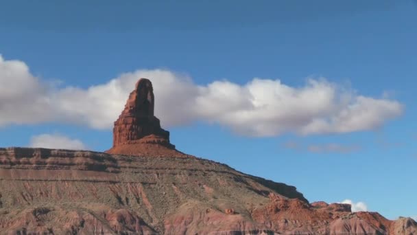 Monumento vale parque nacional em arizona, eua — Vídeo de Stock