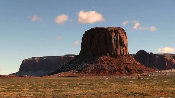 美国亚利桑那州阿里佐纳的纪念碑谷地国家公园 — 图库视频影像