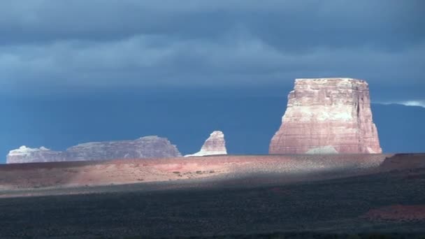 Monument dal nationalpark i Arizona, usa — Stockvideo