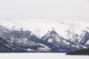 Kışın Rocky Dağları