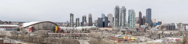 March 29, 2017 - Calgary, Alberta, Canada - Calgary skyline — Stock Photo, Image