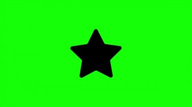 yeşil ekran, ağ ögesi temiz, yıldız