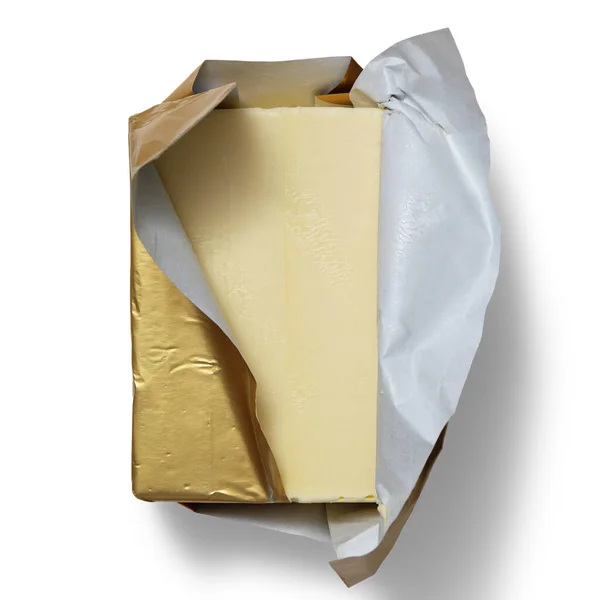 Boter Verpakking Mooi Eten Hoogte Kwaliteit — Stockfoto