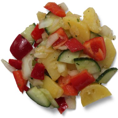 Patates salatası, güzel yemek, dövüş kalitesi.