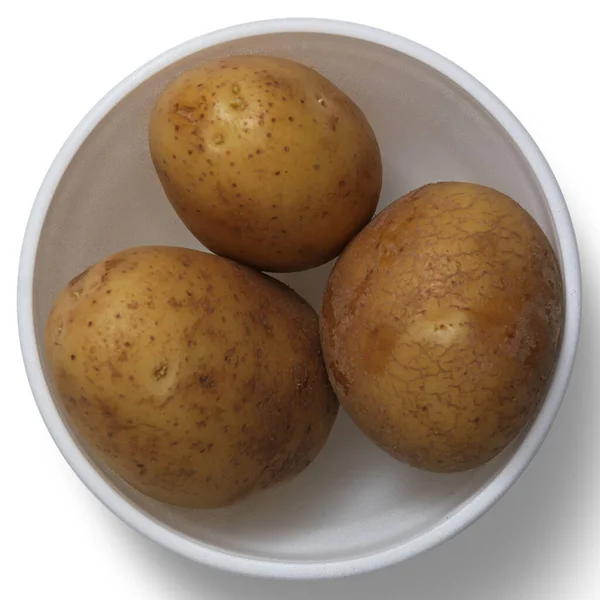 Skål Med Potatis Vacker Mat Höjd Kvalitet — Stockfoto