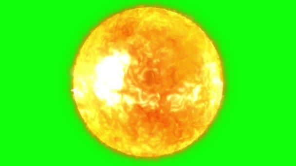 Pantalla Verde Sol Calidad Altura — Vídeo de stock