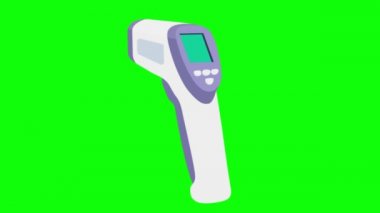 Yeşil ekran, korona virüsü, termal sensör