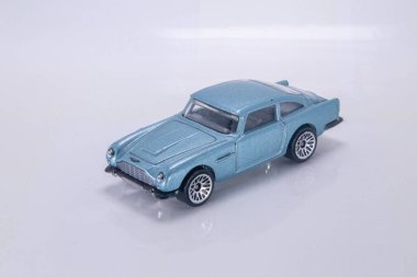 Aston Martin DB009 Toys on isolated background