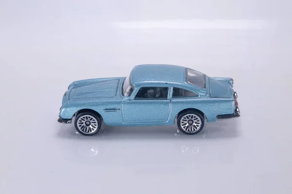 Aston Martin Db009 Toys Isolated Background — Fotografia de Stock