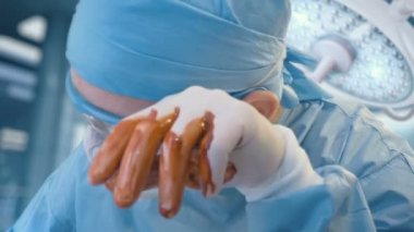 Rescue operation process in hospital