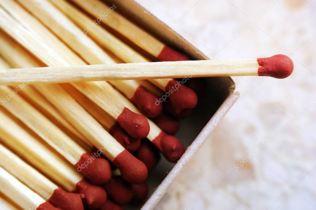 matchbox matchstick single matchstick burgundy red matchstick