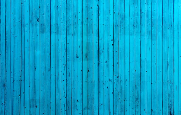Textura de madeira azul com uma variedade de nós e linhas de anel — Fotografia de Stock