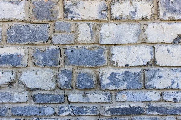 Mauer Aus Betonklötzen Alte Steinmauern — Stockfoto