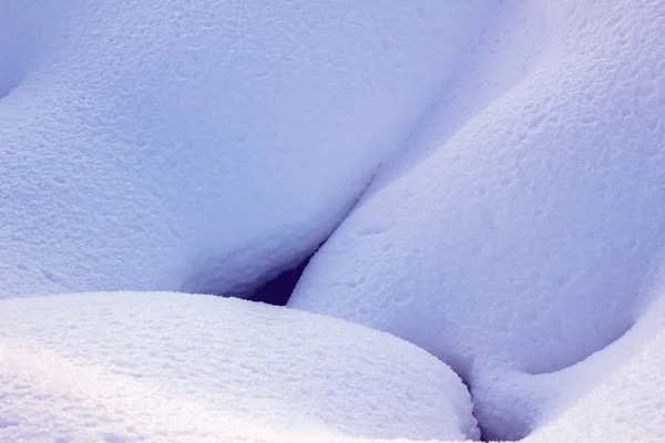 Снежные Заносы Изображения Снежного Явления Природы — стоковое фото