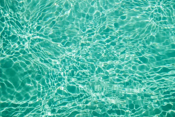 Hintergrund Von Sauberem Wasser Einem Blauen Schwimmbad — Stockfoto