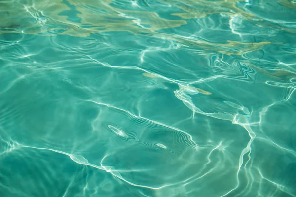 Oberfläche Des Schwimmbades Wasser Hintergrund — Stockfoto