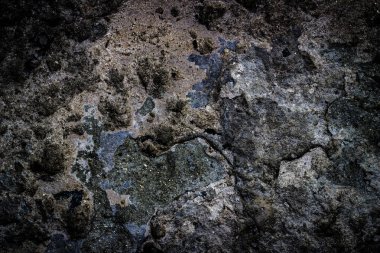 Boş siyah somut, soyut doku beton