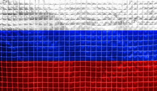 Bandera Abstracta Russian — Foto de Stock
