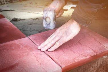 Kaldırım döşeme, arazi geliştirme döşeme