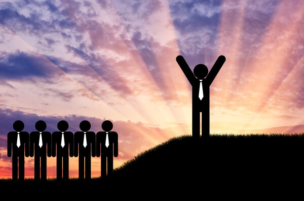 Socio - economic disparity. icon