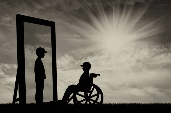 Концепція реабілітації дітей інвалідів — стокове фото