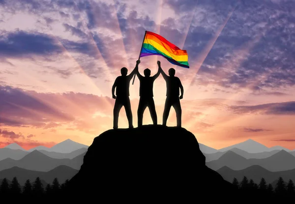 Derechos y libertades conceptuales de los gays — Foto de Stock