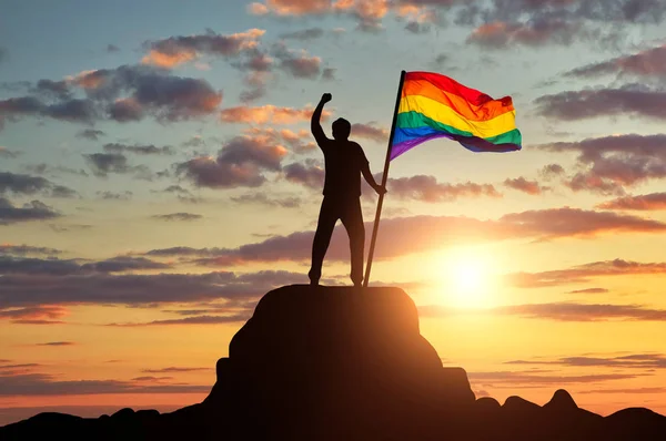 Concetto di diritti e libertà dei gay — Foto Stock