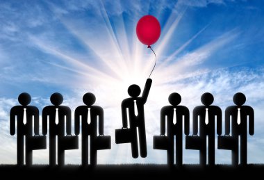 Kalabalık kavramı arasında lider