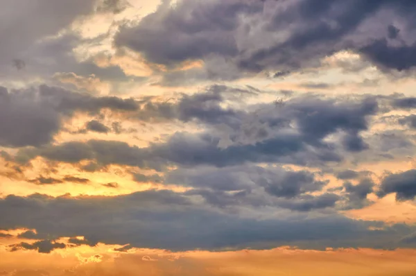 Vacker kväll sunset — Stockfoto