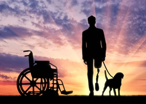 Disabilità e riabilitazione — Foto Stock