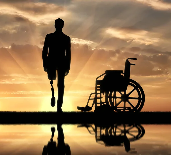 残疾和康复 — 图库照片