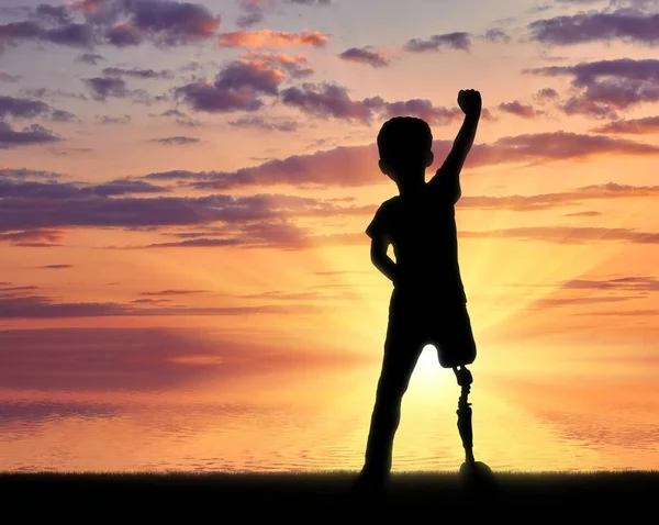 Children with disabilities concept — Stock Photo, Image