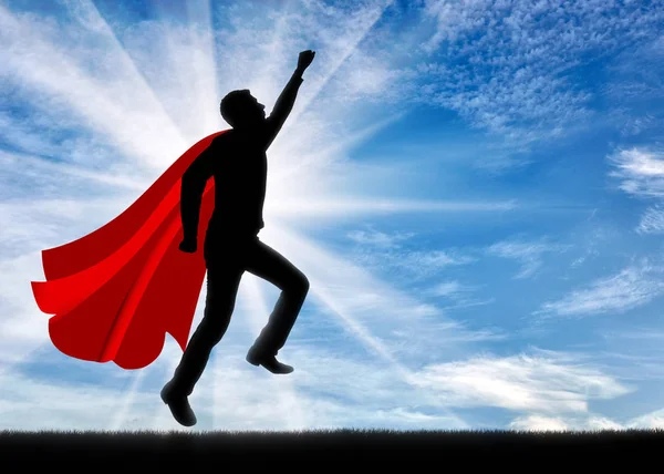 Süpermen işadamı süper kahraman