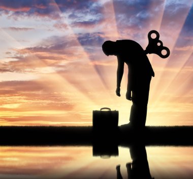 Kavram yorgun işadamı