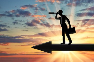 Fikirleri ve fırsatları iş kavramı içinde arama