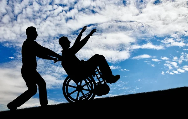 Concepto de cuidado y discapacidad —  Fotos de Stock