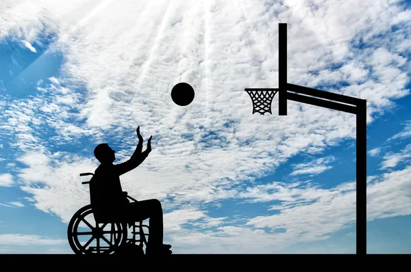 Concepto de estilo de vida deportivo personas con discapacidad — Foto de Stock