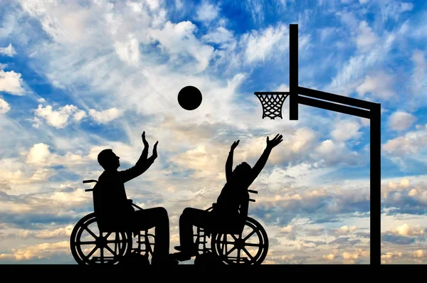 Concepto de estilo de vida deportivo personas con discapacidad — Foto de Stock