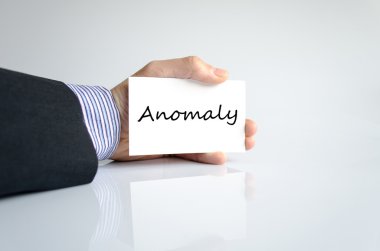 Anomali metin kavramı