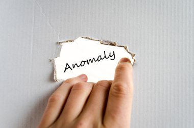 Anomali metin kavramı