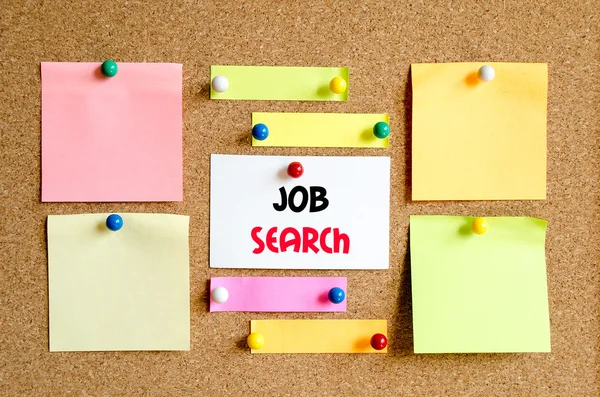 Job search text concept — Stock fotografie