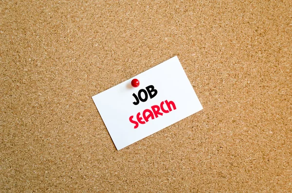 Job search text concept — Stock Photo, Image