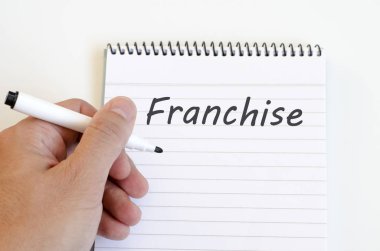 Franchise metin konsept dizüstü