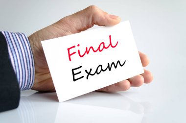 Final sınavı metin kavramı
